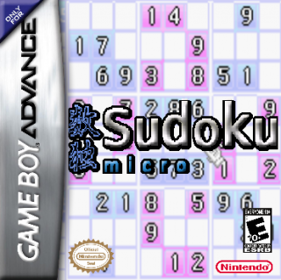 Sudoku Micro - Fanart - Box - Front (North America) - 320x319