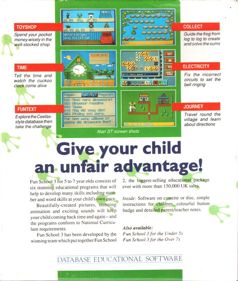 Fun School 3: for 5 to 7 year olds - Box - Back (United Kingdom) - 678x800