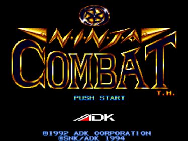 Ninja Combat - Screenshot - Game Title (World) - 640x480