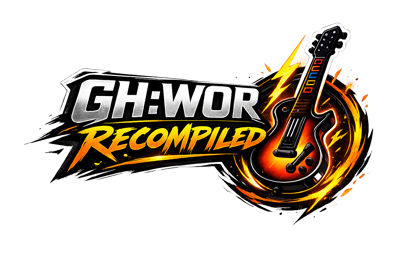Guitar Hero: Warriors of Rock Recompiled - Clear Logo (null) - 1536x1024