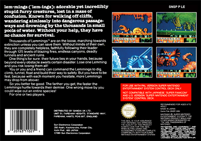 Lemmings - Box - Back (United Kingdom) - 2103x1475