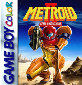 Metroid II: EJRTQ Colorization - Box - Front (World) - 611x633