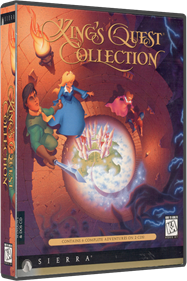 King's Quest: Collector's Edition - Box - 3D (North America) - 592x889