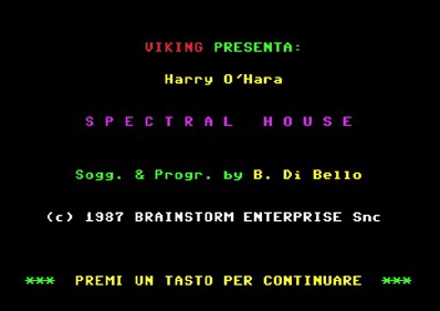 Harry O'Hara: Spectral House - Screenshot - Game Title (null) - 665x469