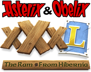 Asterix & Obelix XXXL: The Ram From Hibernia - Clear Logo (null) - 912x718
