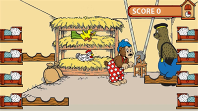 Rasmus Klump is saving the Chickens - Screenshot - Gameplay (Europe) - 480x270