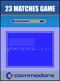 23 Matches Game - Fanart - Box - Front (null) - 798x1072