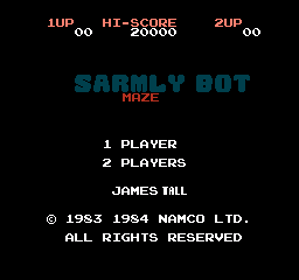Sarmly Bot Maze - Screenshot - Game Title (World) - 256x240
