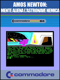 Amos Newton: Mente Aliena L'Astronave Nemica - Fanart - Box - Front (null) - 798x1072