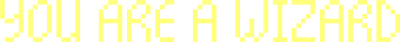 You Are a Wizard - Clear Logo (null) - 850x90
