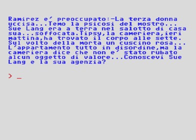 Thomas Bradly (Gialli Commodore 2) - Screenshot - Gameplay (null) - 659x470