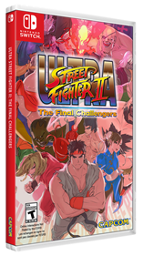 Ultra Street Fighter II: The Final Challengers - Box - 3D (North America) - 950x1700