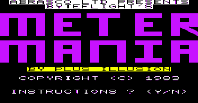 Meter Mania - Screenshot - Game Title (null) - 352x184