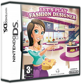 Let's Play Fashion Designer - Box - 3D (Europe) - 587x598