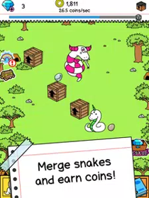 Snake Evolution: Idle Merge IO - Screenshot - Gameplay (World) - 225x300
