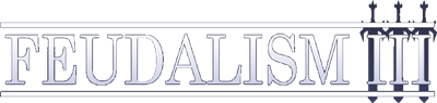 Feudalism III - Clear Logo (null) - 828x197