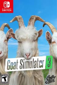 Goat Simulator 3 - Fanart - Box - Front (North America) - 600x900