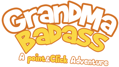 GrandMa Badass: a crazy point and click adventure - Clear Logo (null) - 640x360