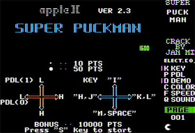 Super Puckman - Screenshot - Game Title (null) - 560x384