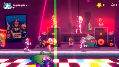 KinnikuNeko: SUPER MUSCLE CAT - Screenshot - Gameplay (North America) - 1050x591