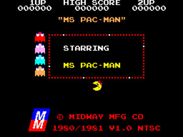 Ms. Pac-Man Classic - Screenshot - Game Title (United States) - 256x192