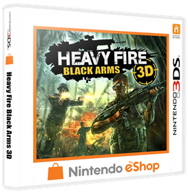 Heavy Fire: Black Arms 3D - Box - 3D (United States) - 860x884