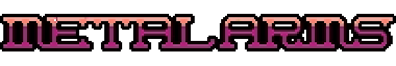Metal Arms - Clear Logo (Japan) - 600x100