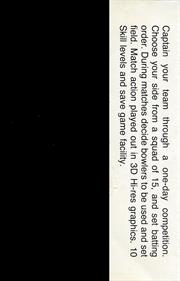 Cricket Captain (Allanson) - Box - Back (Europe) - 776x1206