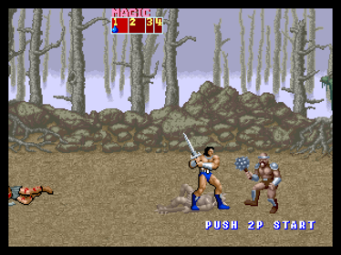 Golden Axe - Screenshot - Gameplay (World) - 640x480