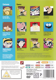 Cartoon Network Fun Factory 1: 9 Games Plus 3 Cartoons - Box - Back (Europe) - 1118x1600