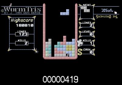 WormTris - Screenshot - Gameplay (null) - 660x460