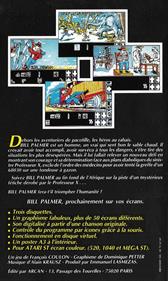 Bill Palmer - Box - Back (France) - 897x1500