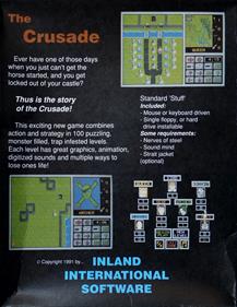 The Crusade - Box - Back (World) - 1073x1388