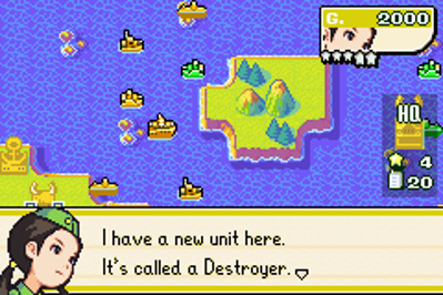 Advance Wars Story - Screenshot - Gameplay (North America) - 240x160