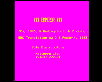 Emperor - Screenshot - Game Title (null) - 640x512