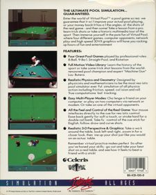 Virtual Pool - Box - Back (North America) - 642x800