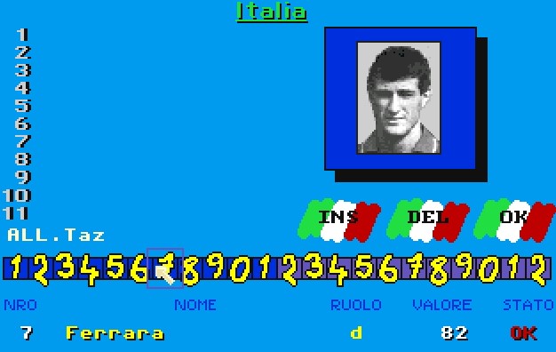 Illustration of Mondial 90 Simulation