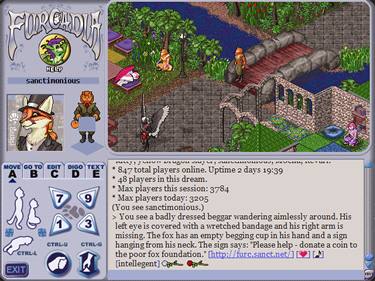 Furcadia: The Second Dreaming - Screenshot - Gameplay (World) - 640x479