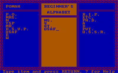 Schoolhouse - Screenshot - Gameplay (null) - 320x200