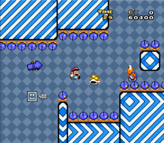 Super Mario World: Interesting Kaizo World - Screenshot - Gameplay (null) - 274x240