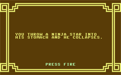 Black Ninja - Screenshot - Gameplay (null) - 320x200