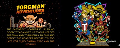 Torgman Adventures: Part 1 - Advertisement Flyer - Front (World) - 3446x1381