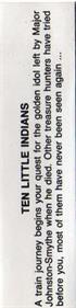Ten Little Indians - Box - Back (United Kingdom) - 97x386