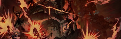 Guitar Hero: Warriors of Rock Recompiled - Fanart - Background (null) - 3840x1240
