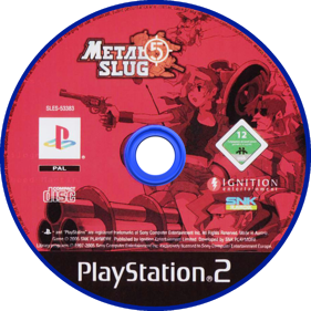 Metal Slug 5 - Disc (Europe) - 1280x1280