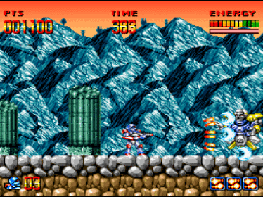 Super Turrican - Screenshot - Gameplay (null) - 320x240