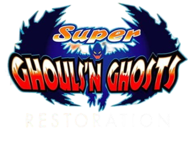 Super Ghouls 'n Ghosts Restoration - Clear Logo (null) - 1080x779