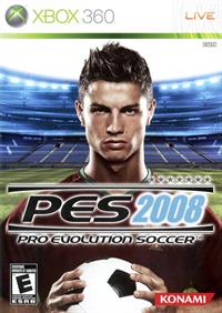 PES 2008: Pro Evolution Soccer - Box - Front (North America) - 640x905
