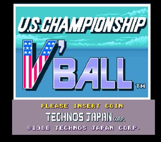 U.S. Championship V'Ball - Screenshot - Game Title (null) - 586x516