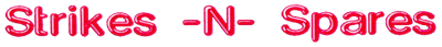 Strikes -N- Spares - Clear Logo (null) - 636x69